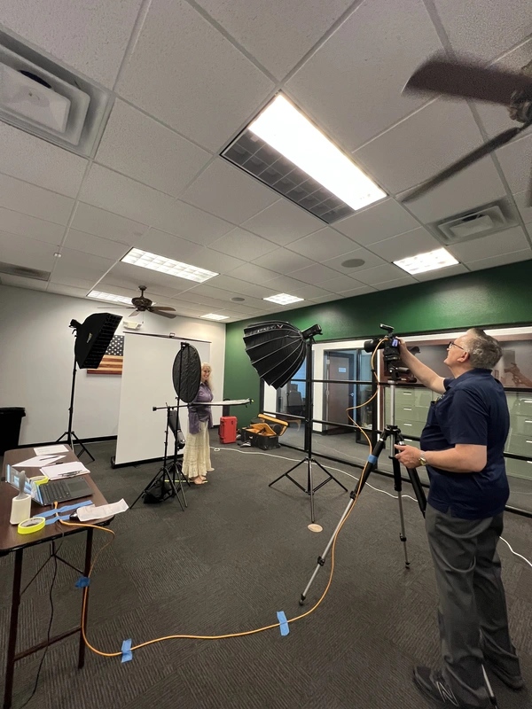 Corprorate Headshot Station