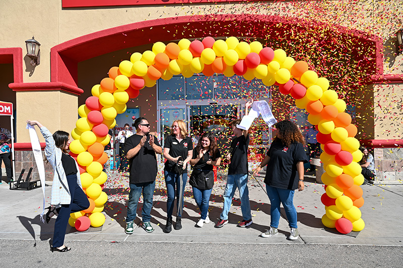 Ribbon Cutting Fun